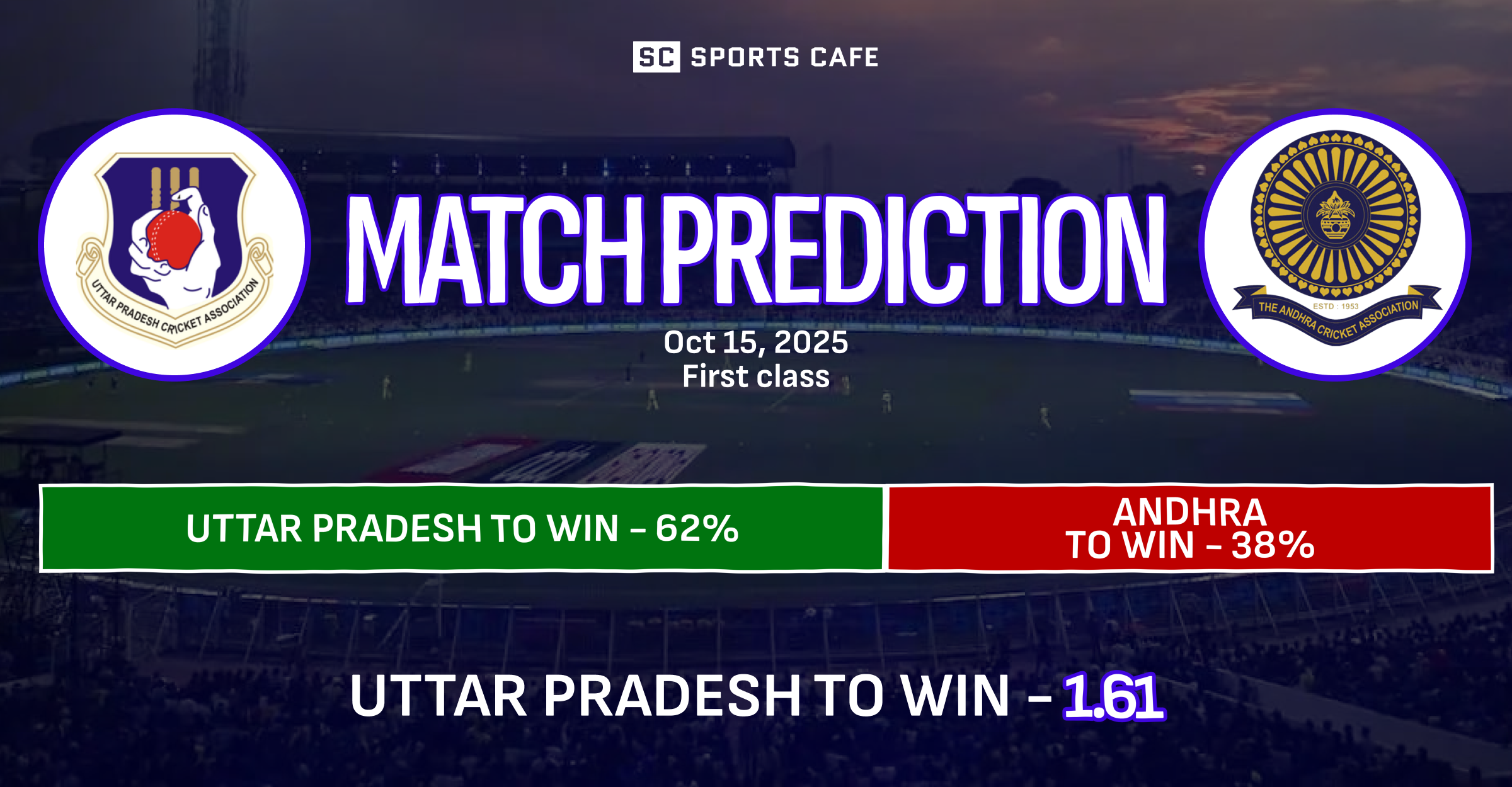 Uttar Pradesh vs Andhra